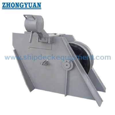 70×132mm Roller Bar Chain Stopper JIS F2031 Anchor Chain Load Holding untuk Kapal