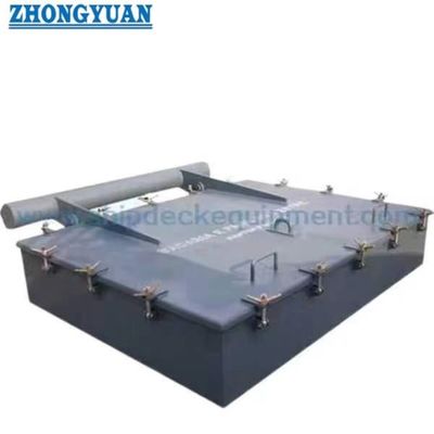 ISO 5778 Penutup Hatch Baja Kedap Cuaca Kecil Dengan Wing Nut Marine Outfitting