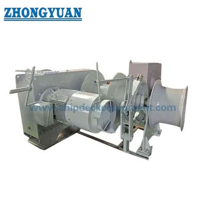 50mm Kelas 3 Listrik Anchor Windlass Single Gypsy Single Drum Marine Windlass