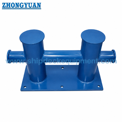 50–175 mm Bollard Dasar Baut Ganda Silang | Tipe DL GB/T 554-2008 untuk Tambat Kapal