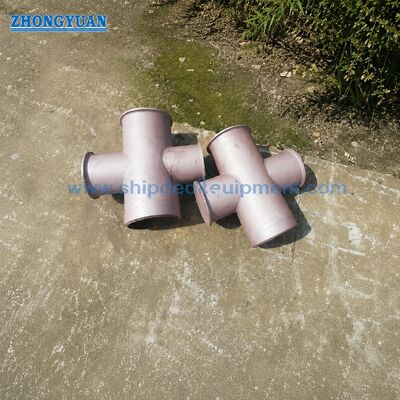 150–350 mm Cross Bitt Baja Las JIS F 2804-1976 untuk Tambat Kapal