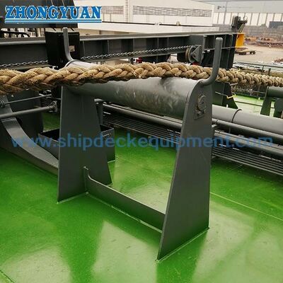 Mid-Deck Inboard Horizontal Roller Fairlead. CB/T 435 Tipe B untuk Dukungan Tali Mooring Kapal.