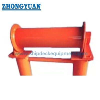Shipside Horizontal Roller Fairlead untuk Mooring Kapal CB / T 435 Tipe A