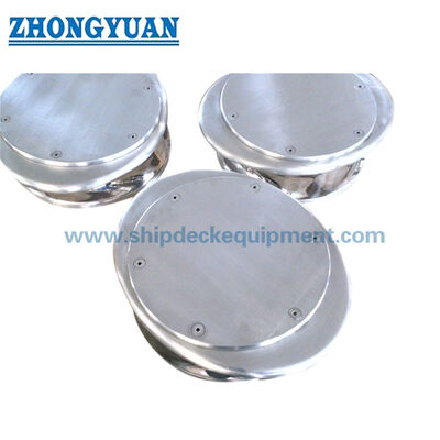 14" Stainless Steel Button Chock | Panduan Tali Tambat Berkilap untuk Kapal Pesiar & Kapal Kerja
