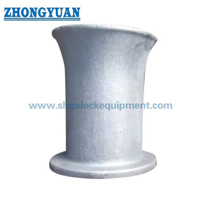 8" & 10" Tiang Baja Cor Bitt Tunggal untuk Tongkang & Perahu Kerja | Tipe Thru-Deck & Flush-Weld