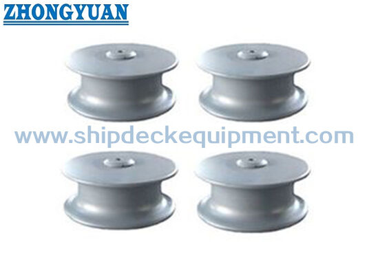 Open Type Marine Mooring Guide Roller. NS 2585 Cast Steel Single Roller Fairlead.
