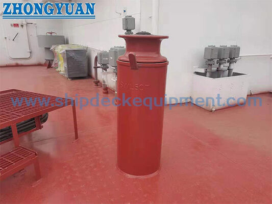 Roller Fairlead Pedestal Silinder | DIN 81907:1997 Bentuk A, 10–320 kN