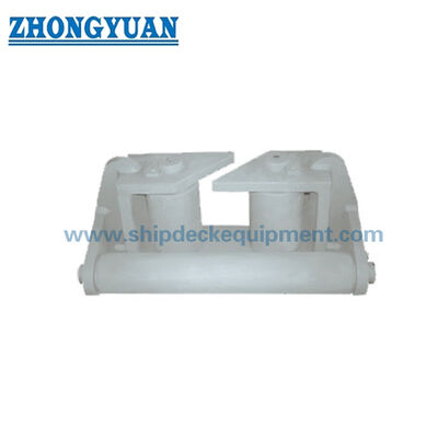 Empat-Roller Fairlead untuk Kapal Teknik. CB 3015 Tipe A untuk Tarik dan Mooring Lines.