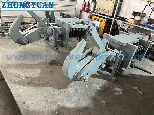 Kait Penarik Laut | Tipe Pegas Pelepas Manual 400 kN untuk Kapal Tugboat