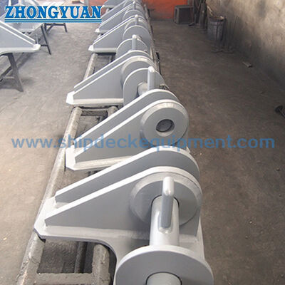 Deck-mounted Ship Towing Bracket dengan Sliding Pin. JIS F 2029 Emergency Towing Fitting