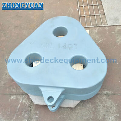 17 ¢ 600 t SWL Marine Delta Plate untuk Menarik Bridle