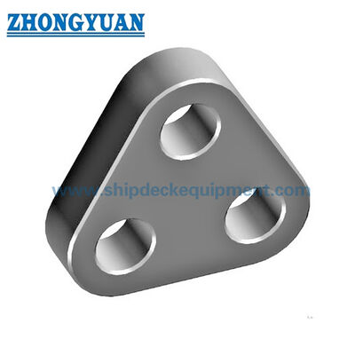 17 ¢ 600 t SWL Marine Delta Plate untuk Menarik Bridle