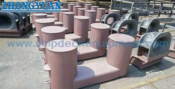 Bollard Baja Las Ganda dengan Pelat Dasar Kompak | ISO 13795 Tipe A untuk Tambat dan Penarikan Kapal