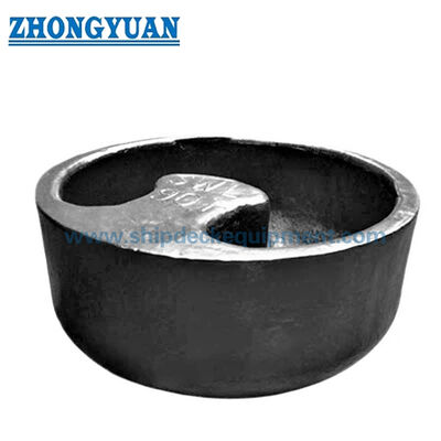 Cast Steel Recessed Bitt. Side-Shell Ship Towing yang sesuai dengan ISO 13799