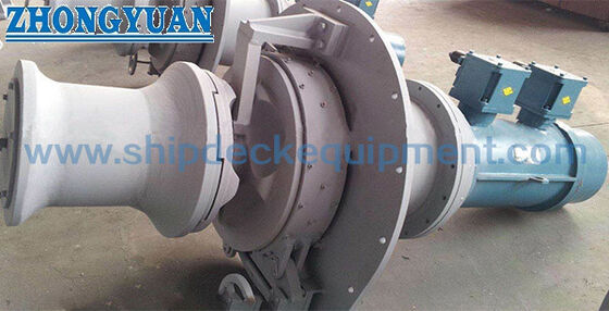 Electric Vertical Anchor Capstan dengan Gypsy & Warping Head