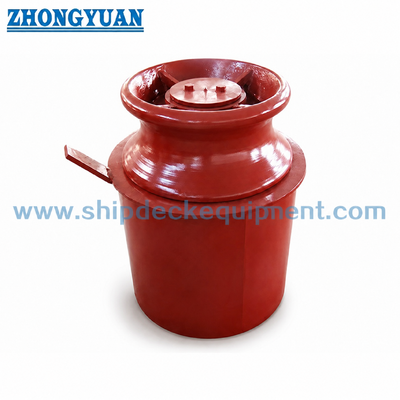 Roller Fairlead Pedestal Silinder | DIN 81907:1997 Bentuk A, 10–320 kN