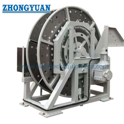 50 kN Kabel Listrik & Selang Reel Winch untuk Kapal Teknik Offshore