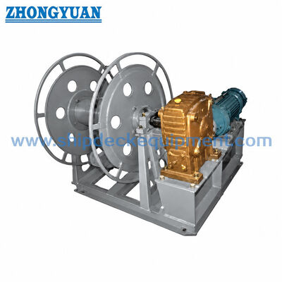 26 ¢ 32 mm Electric Steel Wire Rope Storage Reel. CB 3048 Tipe A Single Drum Electric Reel.
