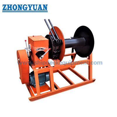 39-48,5 mm Reel Kawat Baja Elektrik | Reel Penyimpanan Drum Tunggal Tipe B CB 3048 untuk Peralatan Dek Kapal