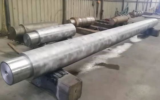 Paduan Baja Penempaan Rudder Stock Kemudi Hidrolik Kelautan