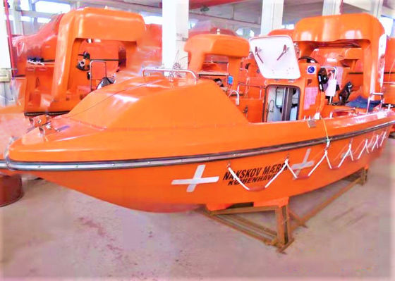 6 Orang 4.54m GRP Fast Rescue Boat Ship Life Saving Equipment