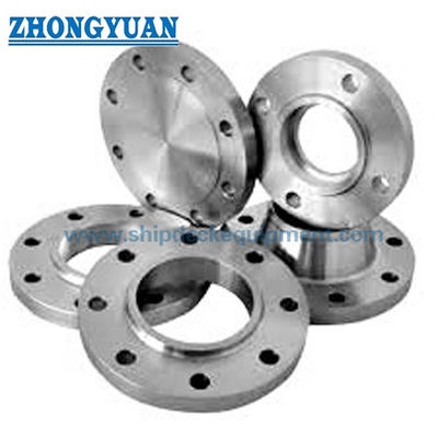 Kelengkapan Pipa Laut Flange Laut Stainless Steel Tipe Bulat