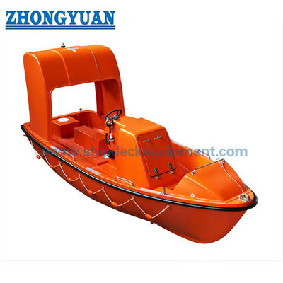 6 Orang 4.54m GRP Fast Rescue Boat Ship Life Saving Equipment