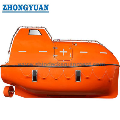 6.8m Fire Proof GRP Free Fall Lifeboat Ship Life Saving Equipment