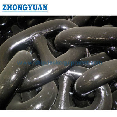 Persetujuan Kelas U1 U2 U3 Flash Butt Welded Stud Link Rantai Jangkar Laut