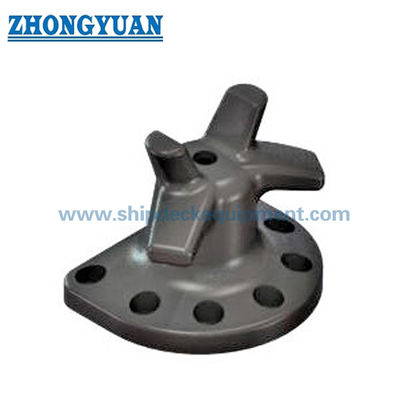 Casting Steel Bolt Anchorage Staghorn Dock Bollard Ship Mooring Equipment