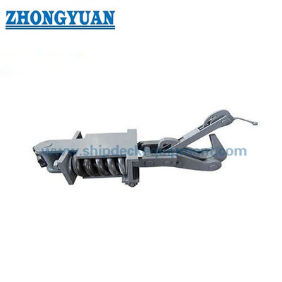 400KN Manual Rilis Spring Type Marine Towing Hook Ship Towing Equipment