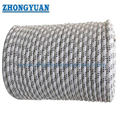 UHMWPE / HMPE Dyneema Marine Towing Rope Peralatan Penarik Kapal Ketahanan Abrasi Unggul