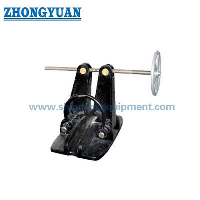 Casting Screw Bar Type Anchor Chain Stopper CB / T 178 Type A Ship Mooring Equipment