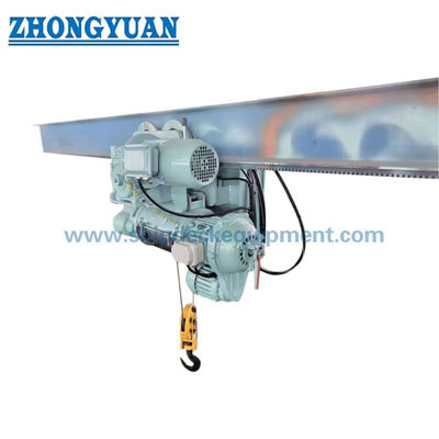 Single Beam Pump Room Explosive Proof Electric Trolley Crane Hangar Crane Ship Deck Equipment