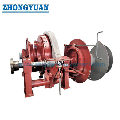 Electric Driven Windlass & Winch Dengan Single Gypsy Single Drum Single Warping End