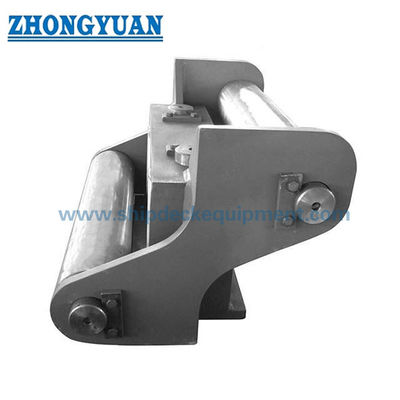 CB 3015 Tipe B Empat Rol Baja Marine Fairlead Untuk Peralatan Penarik Kapal Rekayasa