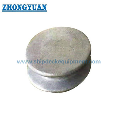 Casting Steel 6&quot; 8&quot; 10&quot; Marine Button Chock ASTM A27-70-36 Peralatan Penambatan Kapal