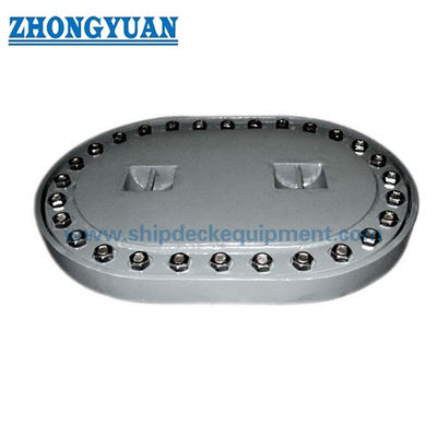 ISO 5894 Tipe CO Tersembunyi Multi Baut Manhole Cover Marine Outfitting