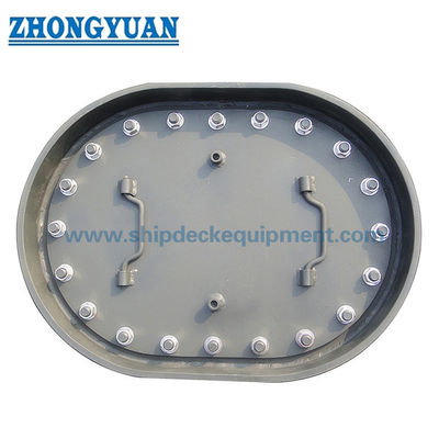 ISO 5894 Type DO Multi Bolts Manhole Dengan Penutup Atas Tersembunyi Penutup Laut
