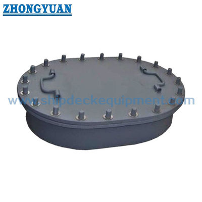 JIS F 2304 Tipe A Raised Multi Bolt Oval Manhole Marine Outfitting