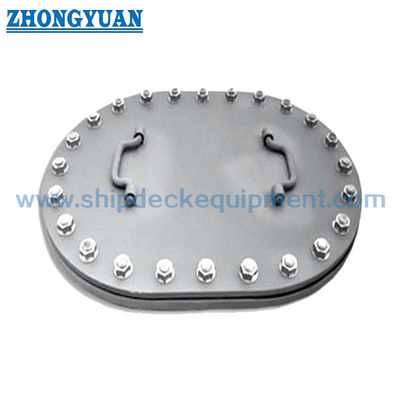 JIS F 2304 Tipe B Flush Multi Bolt Oval Manhole Marine Outfitting