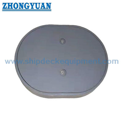 ISO 5894 Type DO Multi Bolts Manhole Dengan Penutup Atas Tersembunyi Penutup Laut