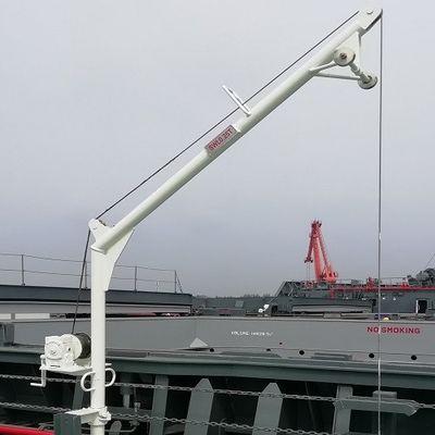 0,2–0,8T Davit Sampah Bergerak | Peralatan Pengangkat Ruang Kargo Dek Kapal