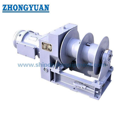 Pembalap Marinir Tangga Winch ISO7364 Motor Listrik Didorong 20KN