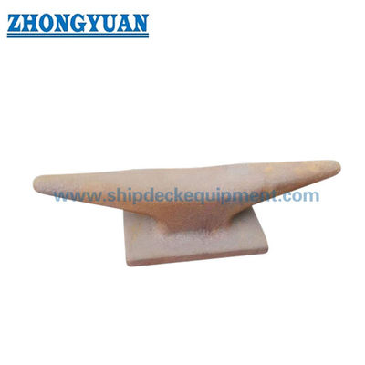 24 ′′ 48 Inch Cast Steel Kevel Chocks∙ ASTM A27 Mooring Rope Guide untuk Dek Kapal