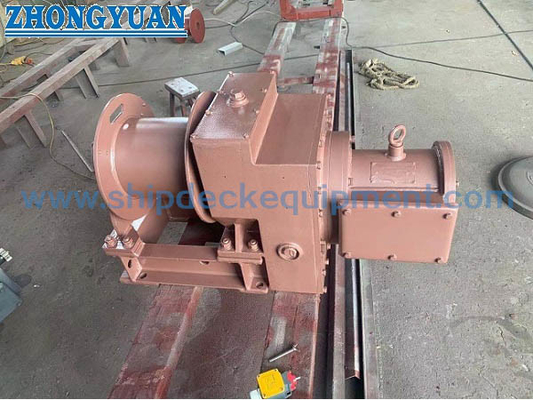 ISO7364 Motor Listrik Didorong 10/16 Kn Kelautan Akomodasi Tangga Winch Ship Deck Equipment