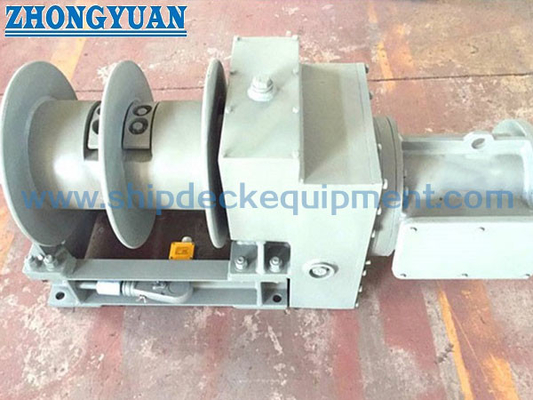 Pembalap Marinir Tangga Winch ISO7364 Motor Listrik Didorong 20KN