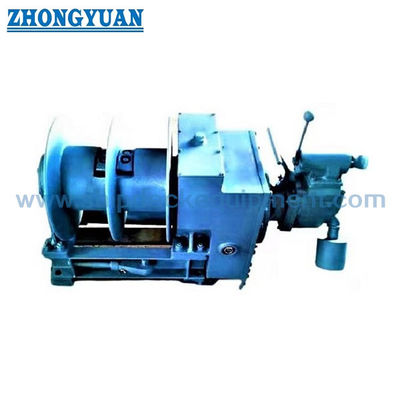 5-30kN Marine Pilot Ladder Winch ISO 7364 Pneumatic Split Drum Didorong