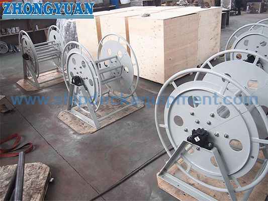 28 ¢ 72 mm Marine Synthetic Fiber Rope Reel. CB/T 498-1995 untuk penyimpanan tali pelabuhan.