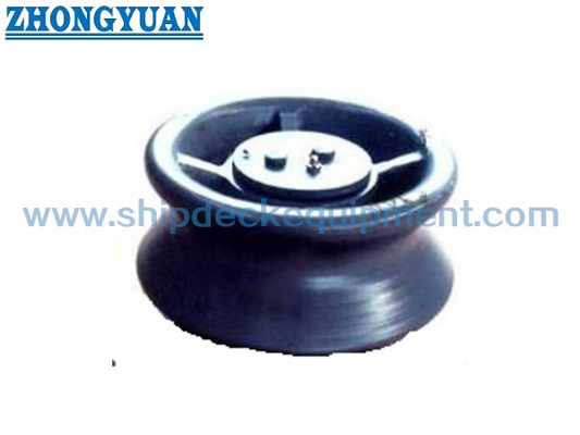 ISO 13755 Tipe A Casting Steel Single Roller Fairlead Tanpa Peralatan Penambatan Kapal Penutup Debu
